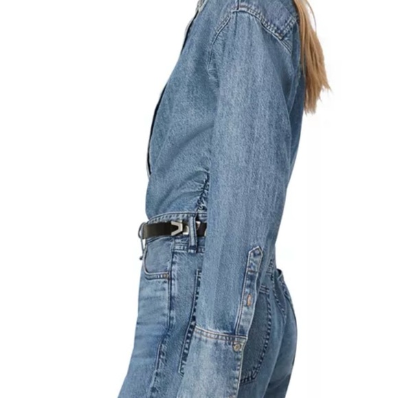 Rag & Bone Classic Blue Denim Shirt M - Picture 5 of 15